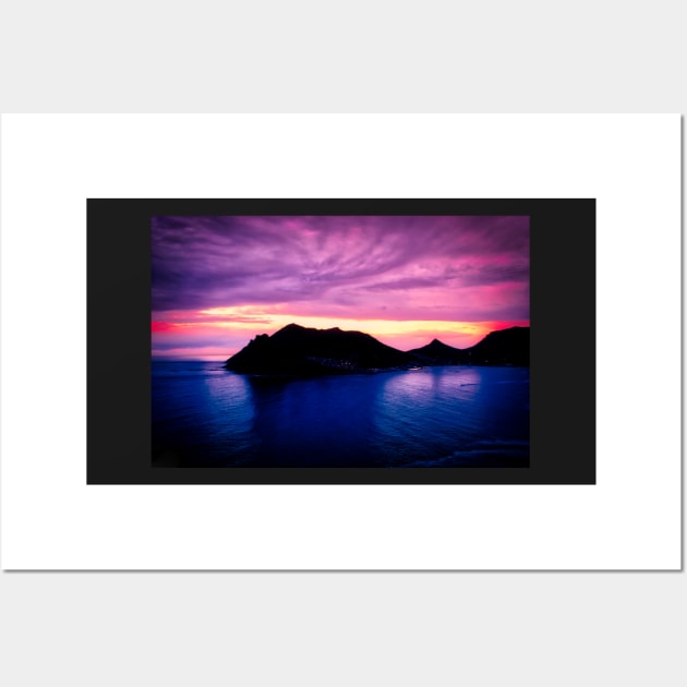 Hout Bay South Africa - Sunset Wall Art by sanityfound